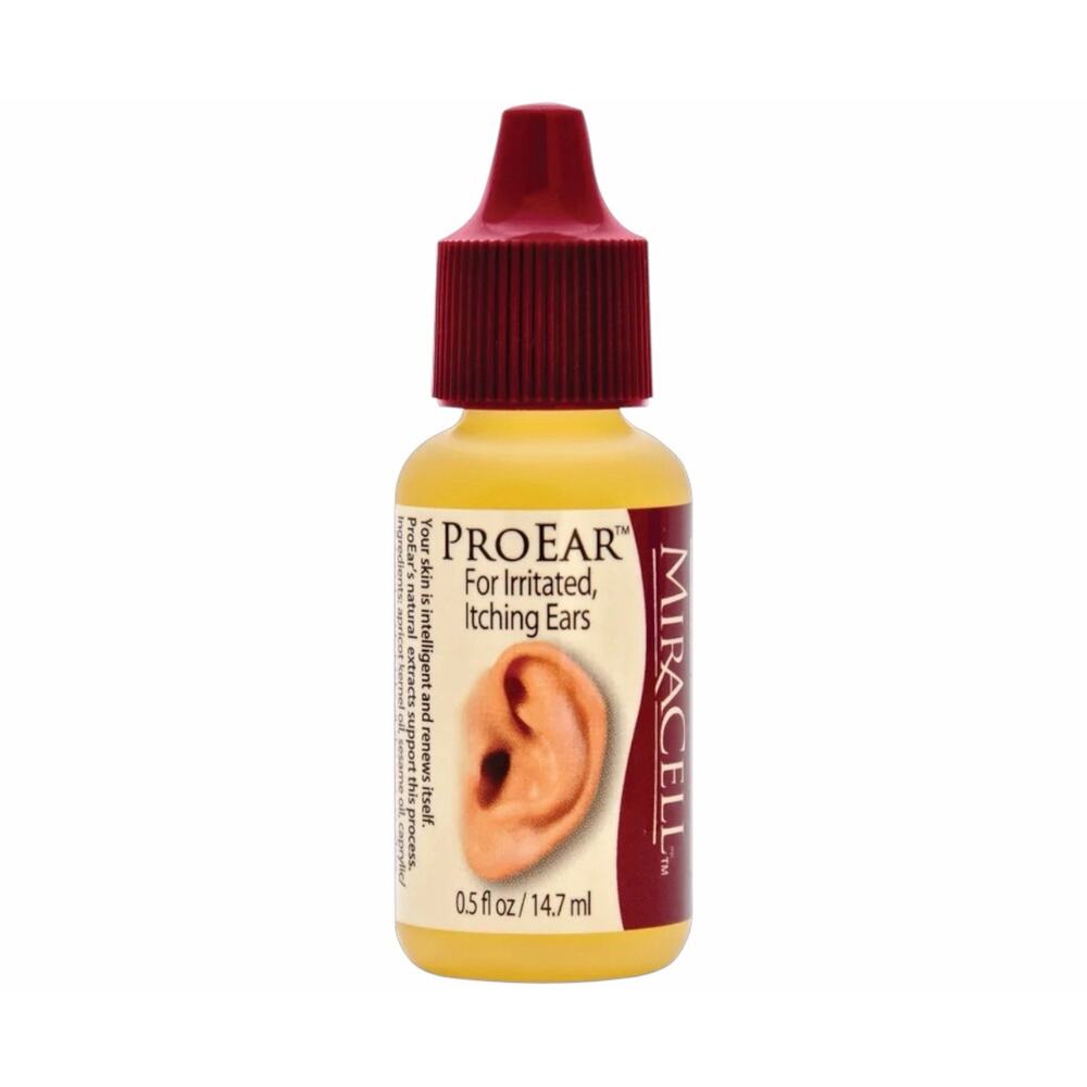 Miracell ProEar Drops Dry Itchy Flakey Irritated Ears 0.5 fl oz Exp 02/2029